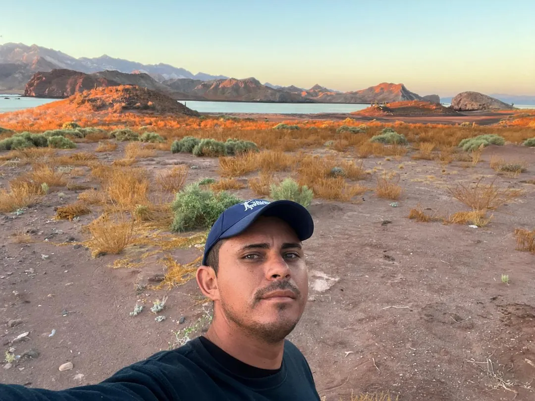 Paisaje al atardecer